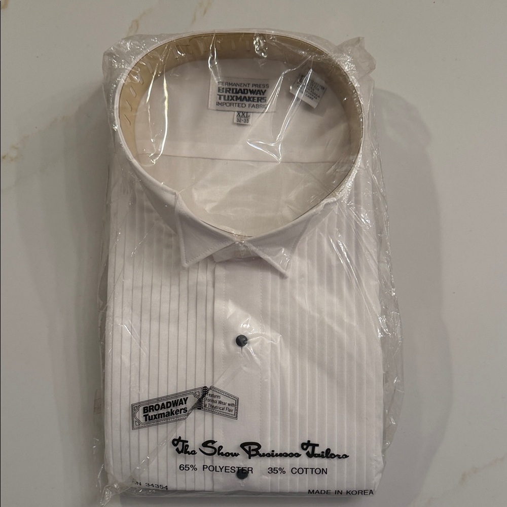 Broadway Tuxmakers Tuxedo Shirt